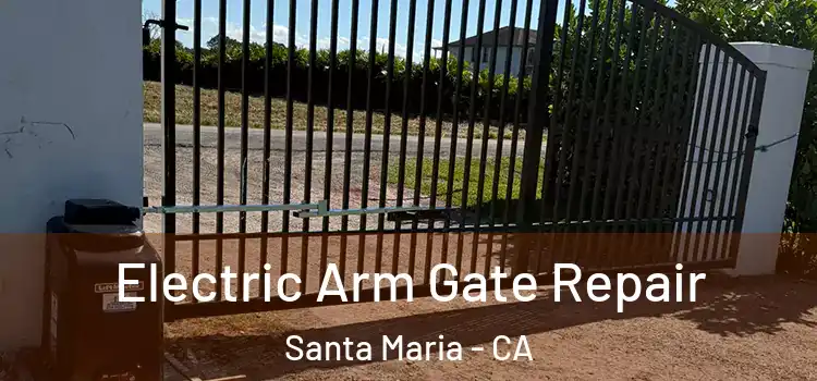 Electric Arm Gate Repair Santa Maria - CA