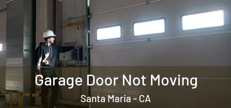  Garage Door Not Moving Santa Maria - CA